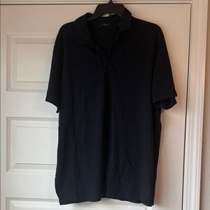 Vince Men's Navy Polo Shirt